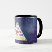 私は先生だ超大国は? マグカップ (正面右)