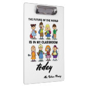 私は先生だ。カスタム贈 クリップボード (右)