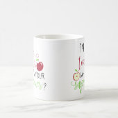 私は先生なんだ超大国先生 コーヒーマグカップ (中央)