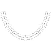 私は先生スクールCollegeaddあなたの名前文字simp バンティングフラッグ (全)