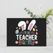 私は先生バニー・イースター・マッチング 招待状 (スタンド正面)