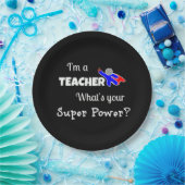 「私は先生。お前の力すごいは何だ？」 ペーパープレート (パーティー)