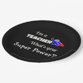 「私は先生。お前の力すごいは何だ？」 ペーパープレート (アングル)