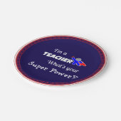 「私は先生。お前の力すごいは何だ？」 ペーパープレート (アングル)