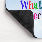 「私は先生。お前の力すごいは何だ?」 マウスパッド (コーナー)