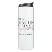 私は先生、何ですあなたの軍事大国ですか。 ギフト タンブラー (回転左)