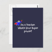 私は先生—先生 ポストカード (正面/裏面)