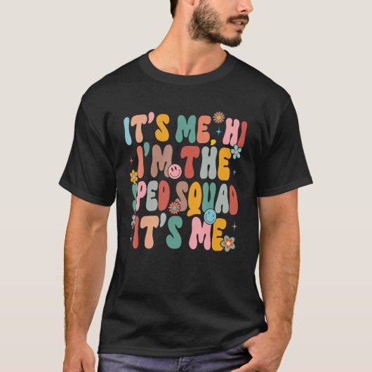私は先生SPED分隊の女の子だ Tシャツ (正面)