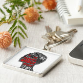 私は先祖の夢にかなわぬ キーホルダー (側面)