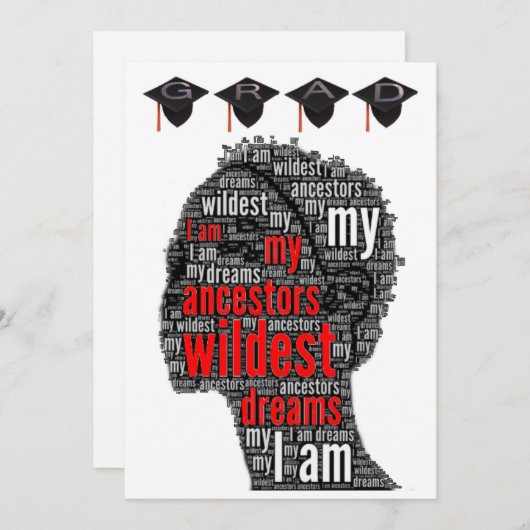 私は先祖の夢の中で卒業カスタムした シーズンカード (正面/裏面)