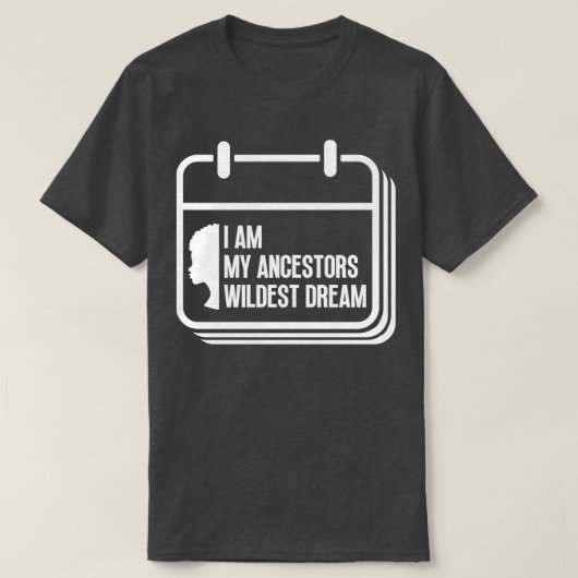 私は先祖の夢5 Tシャツ (デザイン正面)