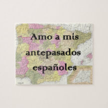 私は先祖を愛しスペインのている |カスタムパズル