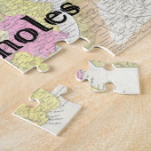 私は先祖を愛しスペインのている |カスタムパズル ジグソーパズル (側面)