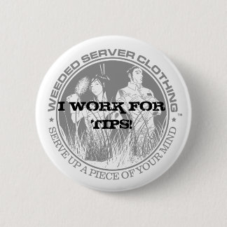 私は先端のために働きます! カスタマイズボタン-カスタマイズ- 缶バッジ