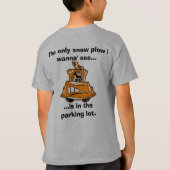 私は先端をおろします転がります! Tシャツ (裏面)