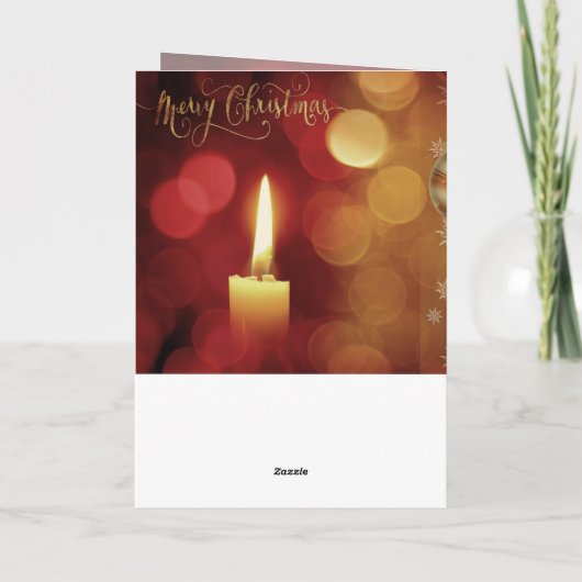 私は光として、ジョ来ン12:46クリスマス シーズンカード (裏面)