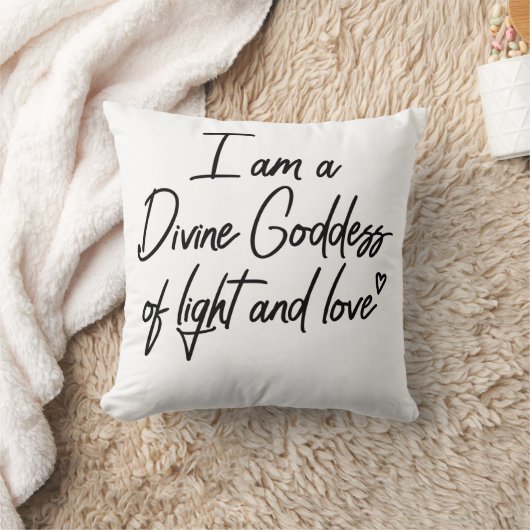 私は光と愛の神である クッション (ブランケット)