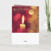 私は光来として持っているヨハネ12:46聖書の聖句 シーズンカード (裏面)