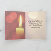 私は光来として持っているヨハネ12:46聖書の聖句 シーズンカード (内部)