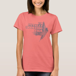 私は全くこのTシャツさえずっています Tシャツ