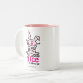 私は全くニースです ツートーンマグカップ (正面左)