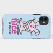 私は全くニースです Case-Mate iPhoneケース (裏面(横))