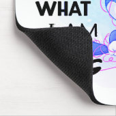 私は全く口がないアイディア マウスパッド (コーナー)