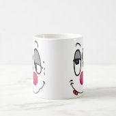 私は全てのスマイルだ。 コーヒーマグカップ (中央)