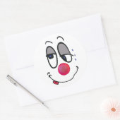 私は全てのスマイルだ。 ラウンドシール (封筒)