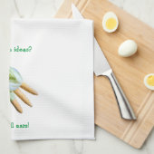 私は全ての耳の野菜のキッチンタオおもしろいル キッチンタオル (四つ折り)