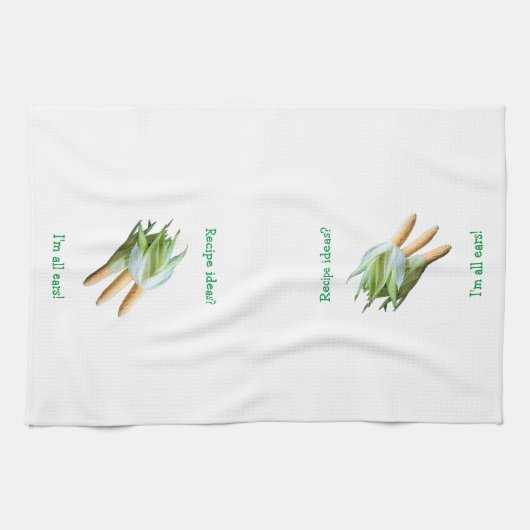 私は全ての耳の野菜のキッチンタオおもしろいル キッチンタオル (横)
