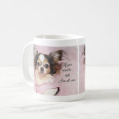 私は全ての耳コーヒーマグ コーヒーマグカップ (正面左)