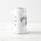 私は全員スタインにいる ビールジョッキ (正面左)