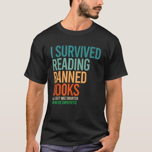 私は全得て頭が切れる共感的な服装だった Tシャツ (正面)