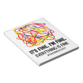 私は全素晴らしてが素晴らし先生素晴らしだ ノートパッド (アングル)