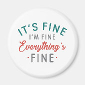 私は全素晴らして素晴らしの人素晴らしだ マグネット (正面)