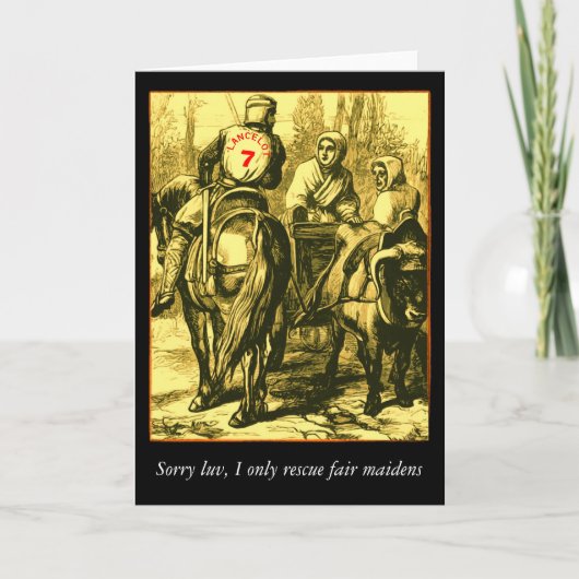 私は公平な娘だけを救助します カード (正面)