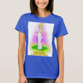 私は公認の女神だ Tシャツ (正面)