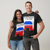 私は共和党の政治室の象だ Tシャツ (ユニセックス)