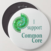 私は共通中心、6inの円形ボタンを支えます 缶バッジ (正面&裏面)
