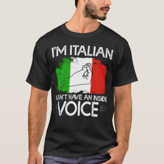 私は内イタリアン声を持っていない Tシャツ