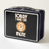 私は内職の役員の仕事を黙っていた メタルランチボックス (正面)