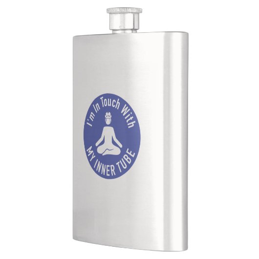 私は内部の管とTouchしている フラスク (左)