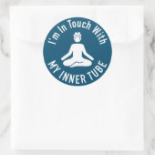 私は内部の管とTouchしている ラウンドシール (バッグ)