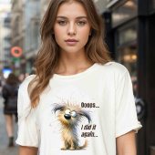 私は再びそれを行った – 熱狂する犬ユニセックス Tシャツ