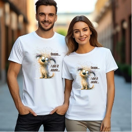 私は再びそれを行った – 熱狂する犬ユニセックス Tシャツ