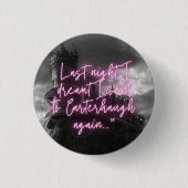 私は再びカーターハウグボタンに行った夢 缶バッジ (正面)