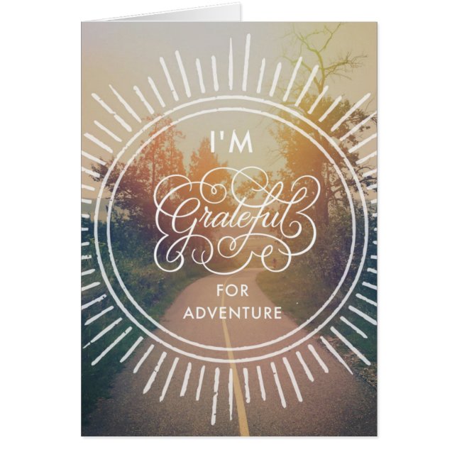 私は冒険のために感謝しています (正面)