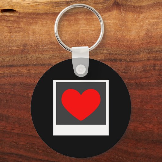 私は写真が大好きだ キーホルダー (正面)