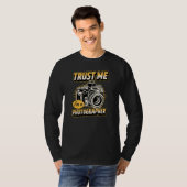 私は写真家です Event Staff Photograph Tシャツ (正面フル)